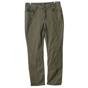 Lee Regular Fit Green Straight Leg Jeans Size 12